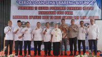 Peresmian 11 Puskesmas Pembantu (Pustu) baru yang dipusatkan di Pustu Giyanti,