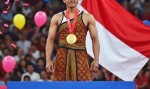 Tito Hendra Septa Kurnia Wijaya berhasil mempersembahkan medali emas pada Sea Games