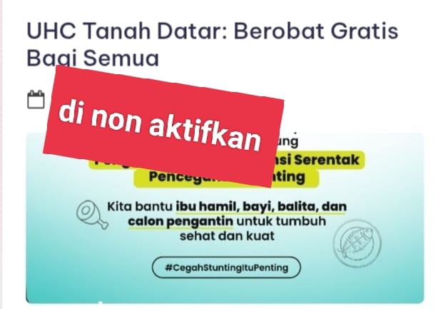 uhc tanah datar