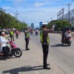 hari-kedua-lebaran-polres-lampung-tengah-siagakan-tim-urai-kemacetan