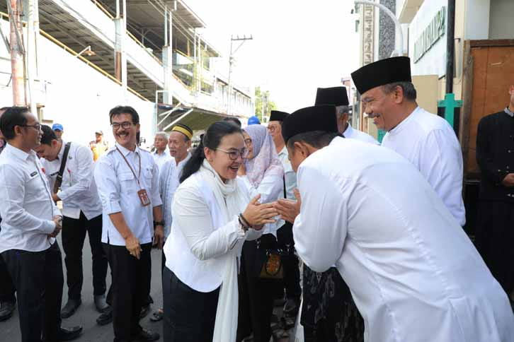 Walikota Semarang Agustina Wilujeng Silaturrahi dengan Ulama