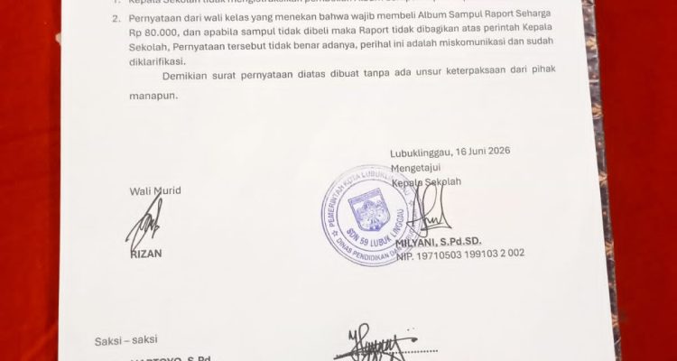"Terkait Adanya Paksaan Untuk Pembelian Sampul Raport Siswa, Berikut Klarifikasi Kepala Sekolah Dasar 59 Kota Lubuklinggau" "terkait-adanya-paksaan-untuk-pembelian-sampul-raport-siswa-berikut-klarifikasi-kepala-sekolah-dasar-59-kota-lubuklinggau"